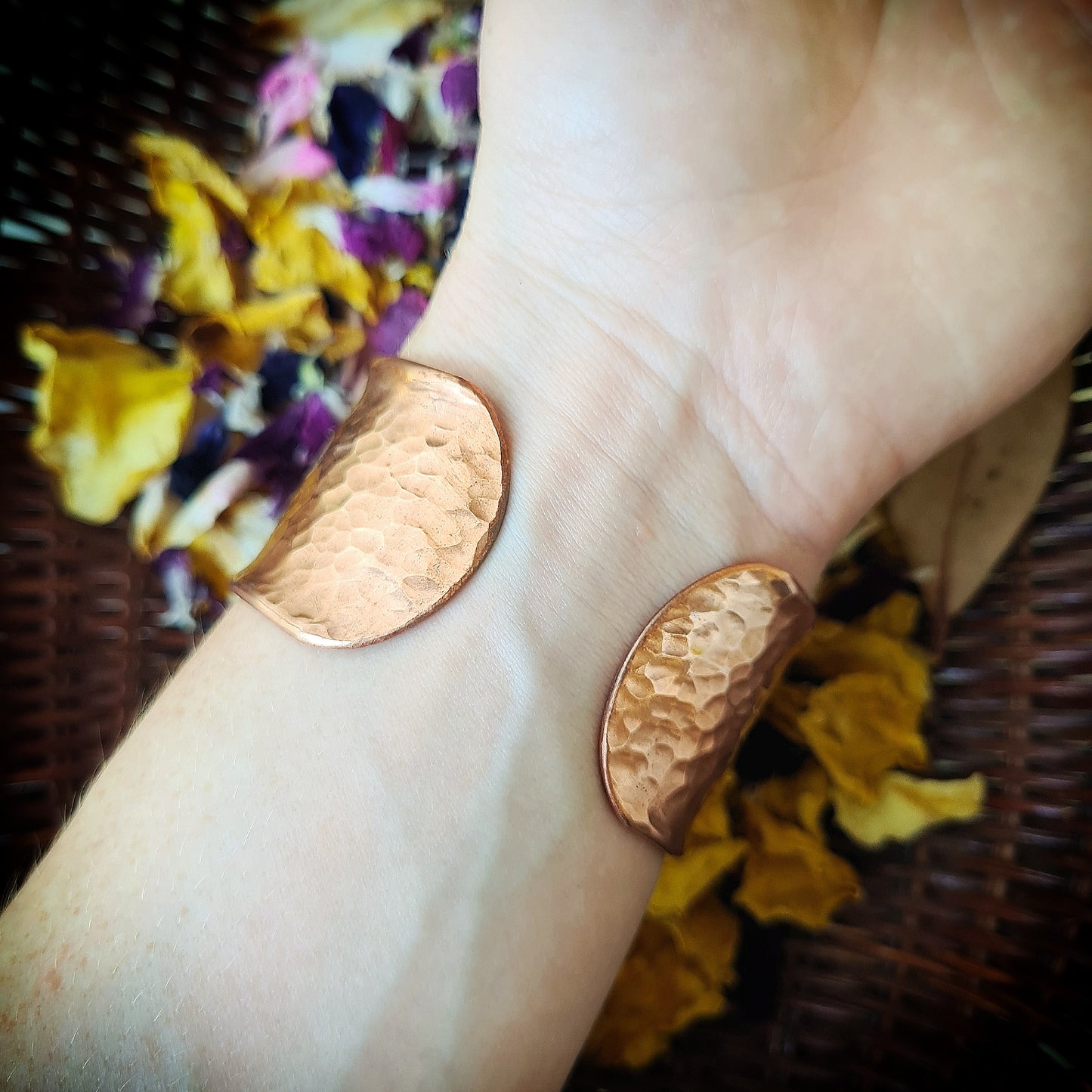Extra Wide Stamped Cuff