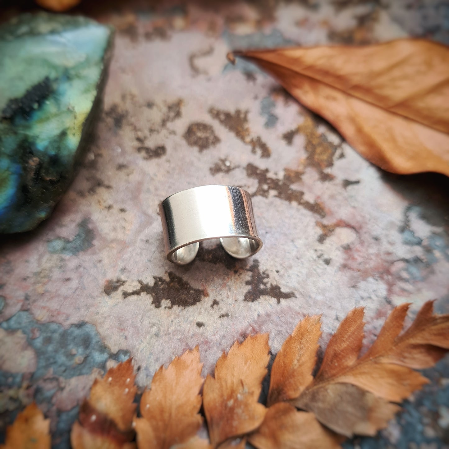 Silver Ear Cuff - 100% Recycled Sterling Silver