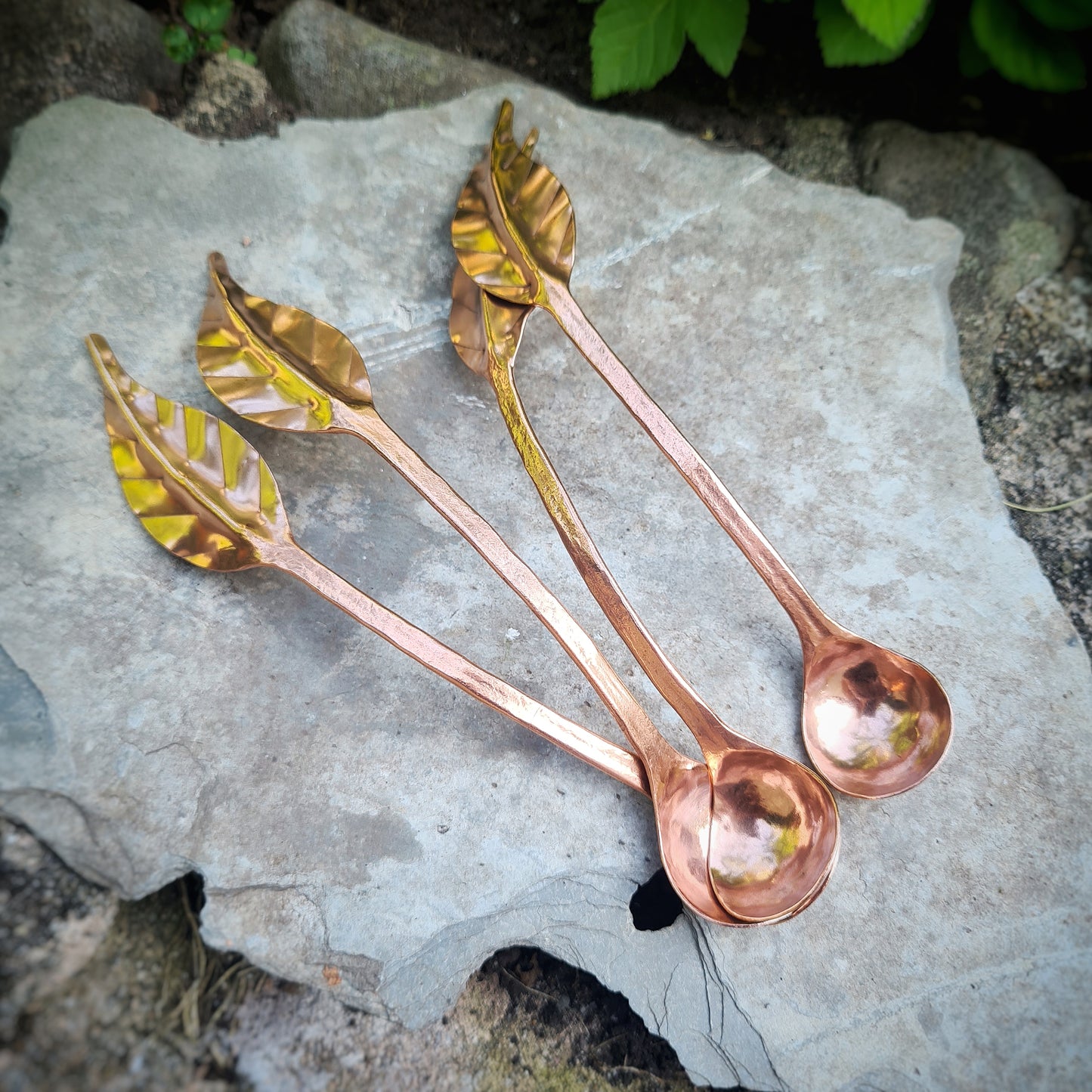Leaf Handled Tea Spoon