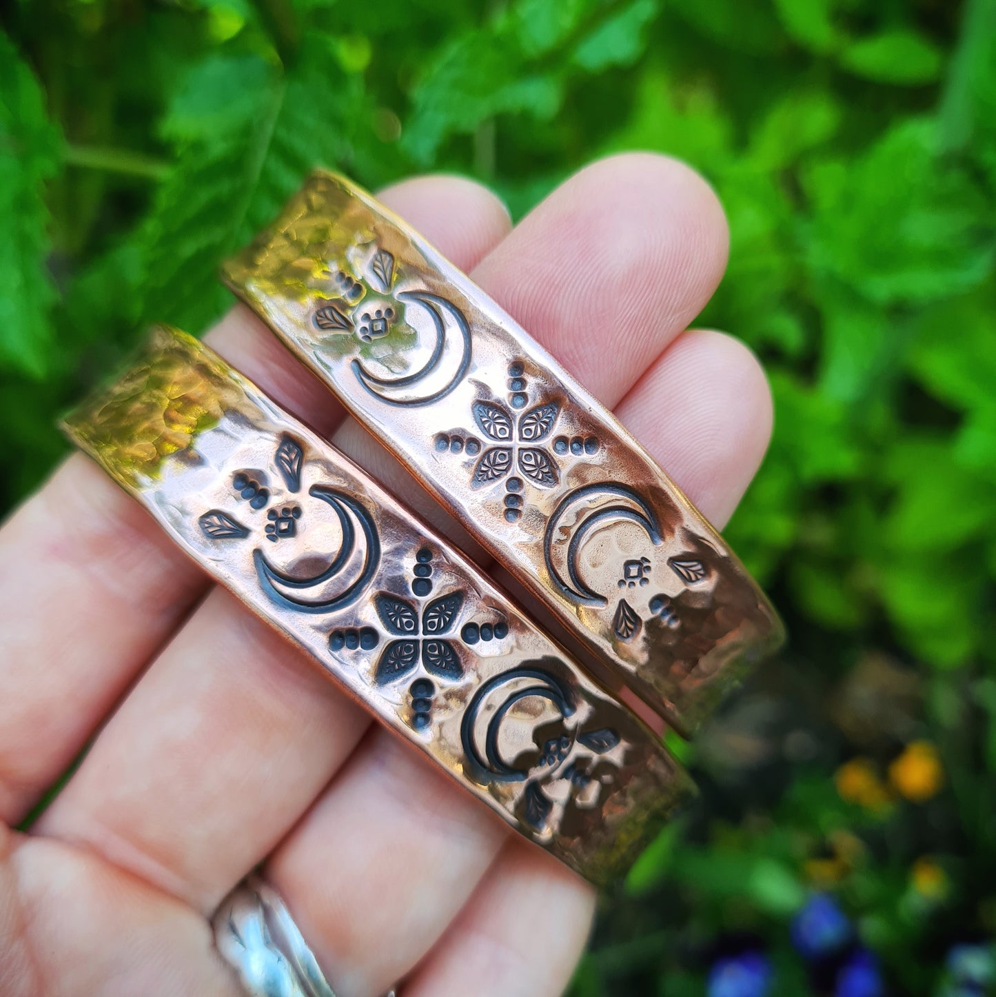 Regular Stamped Copper Cuff