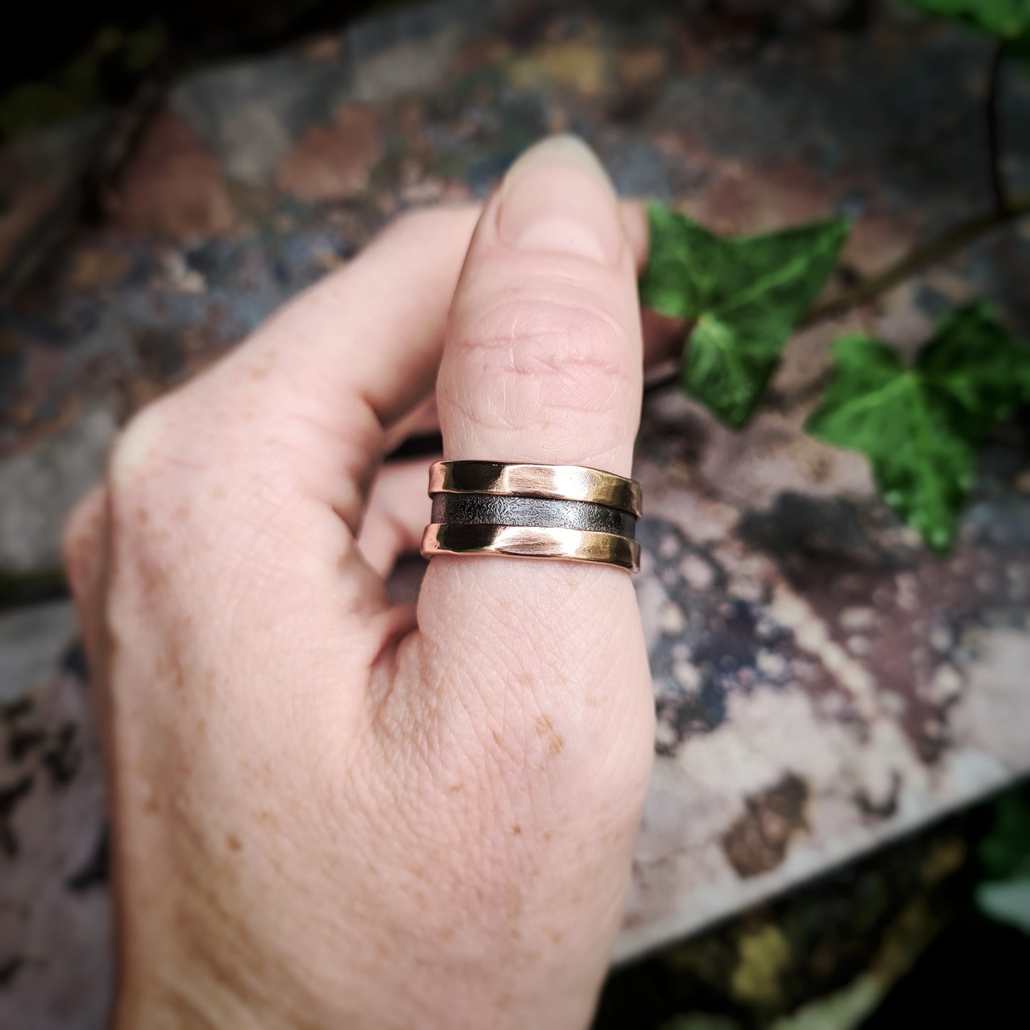 Copper Viking Ring