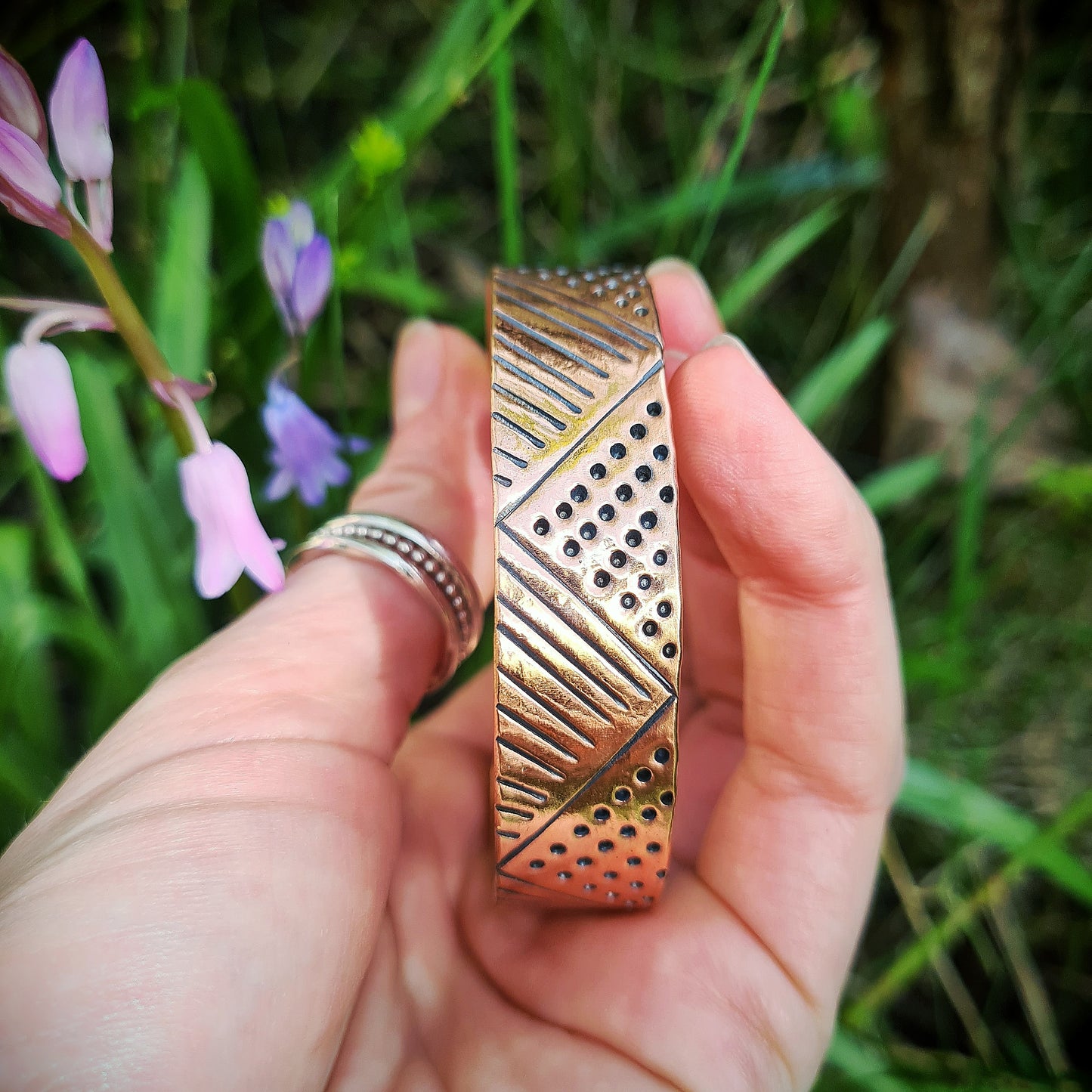 Rip Tide Cuff - 100% Recycled Copper