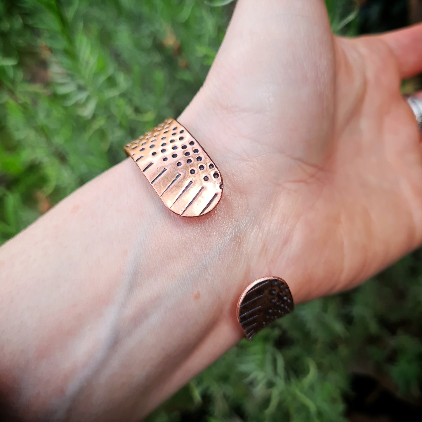 River Bank Cuff - 100% Recycled Copper