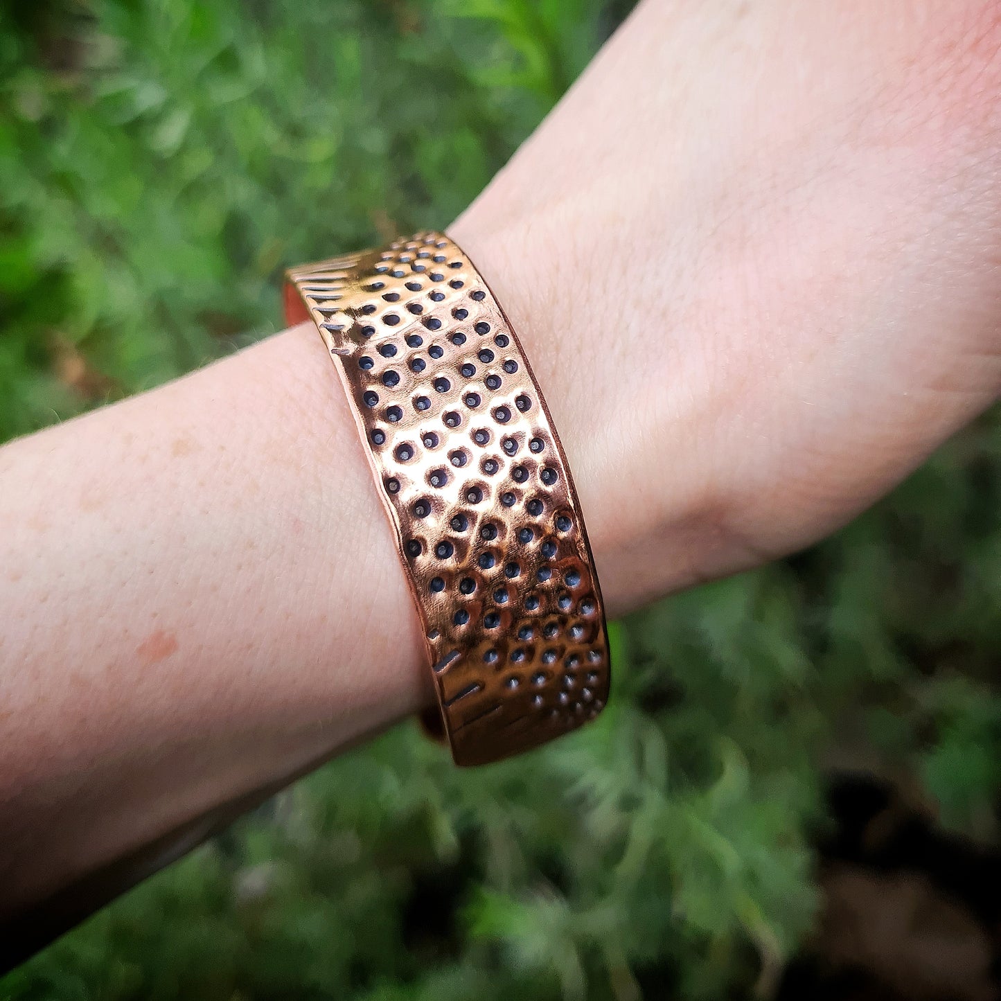 River Bank Cuff - 100% Recycled Copper