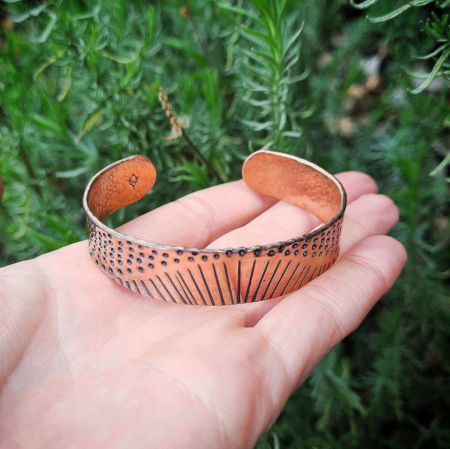 River Bank Cuff - 100% Recycled Copper