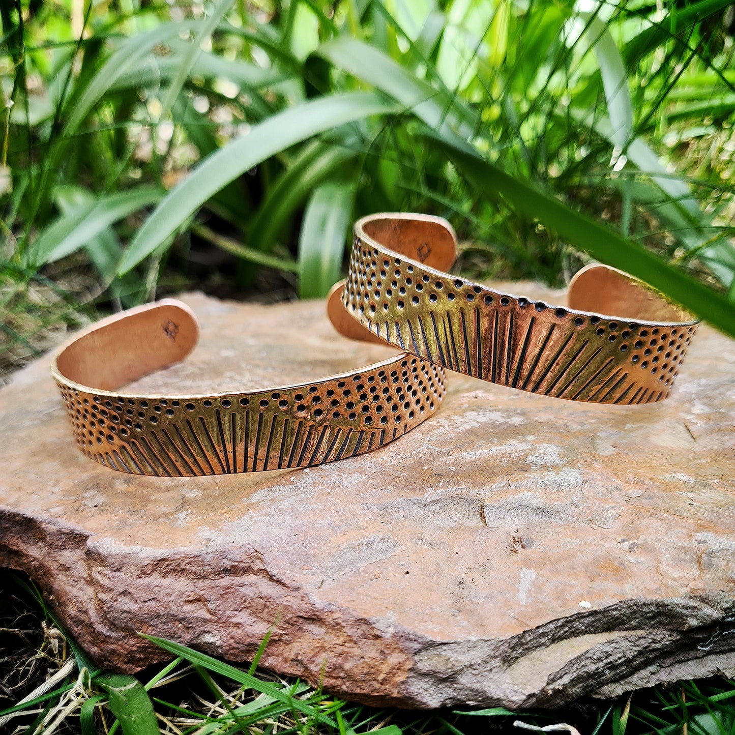 River Bank Cuff - 100% Recycled Copper