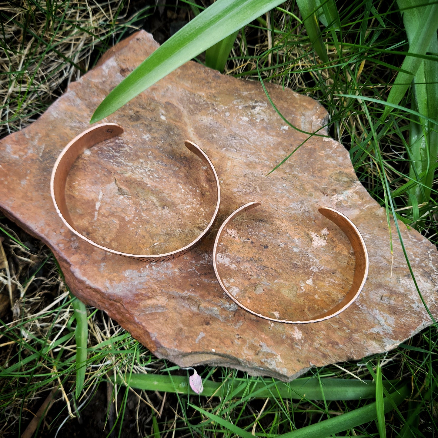 River Bank Cuff - 100% Recycled Copper