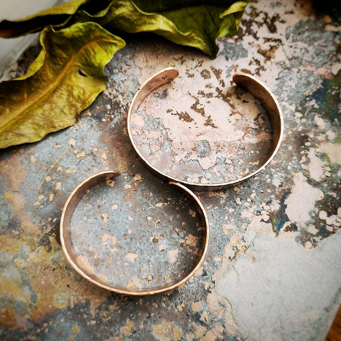 Rip Tide Cuff - 100% Recycled Copper