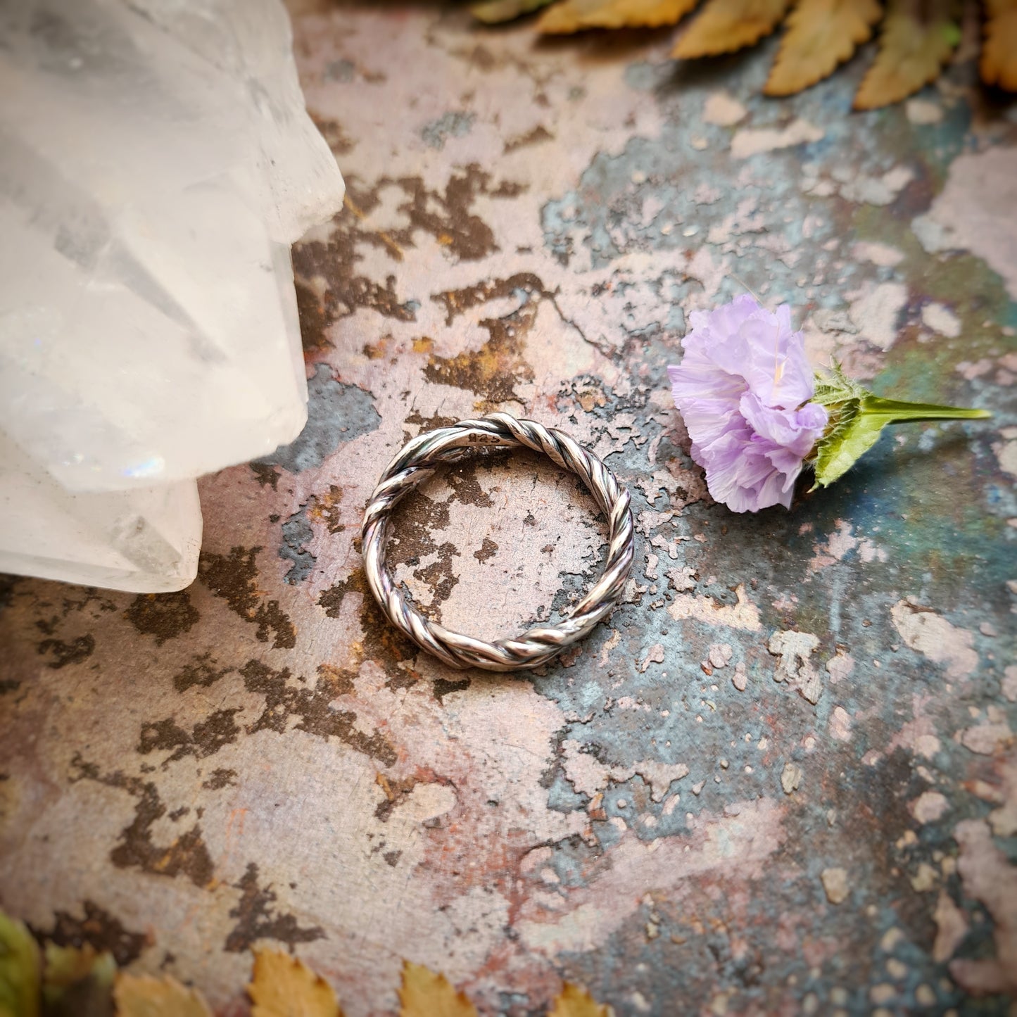 Elven Braided Ring - 100% Recycled Silver