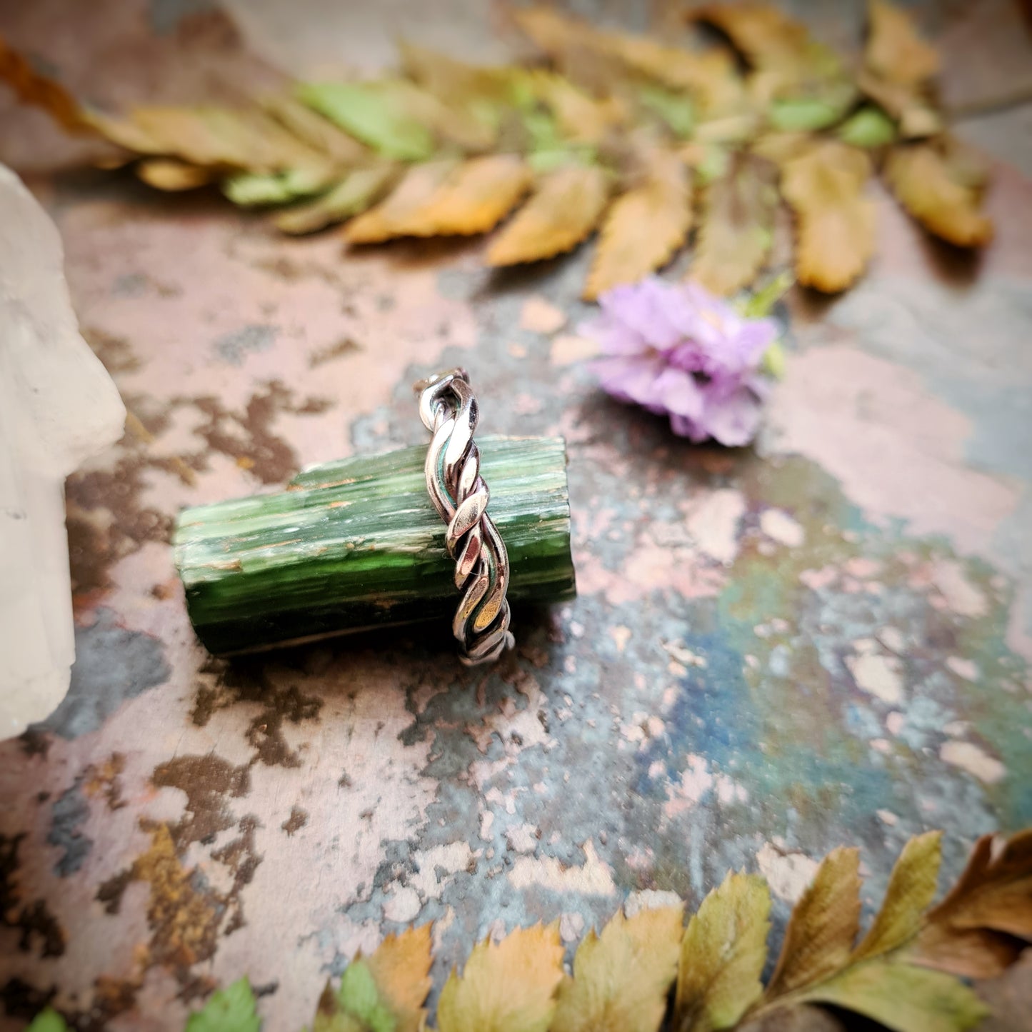 Elven Braided Ring - 100% Recycled Silver