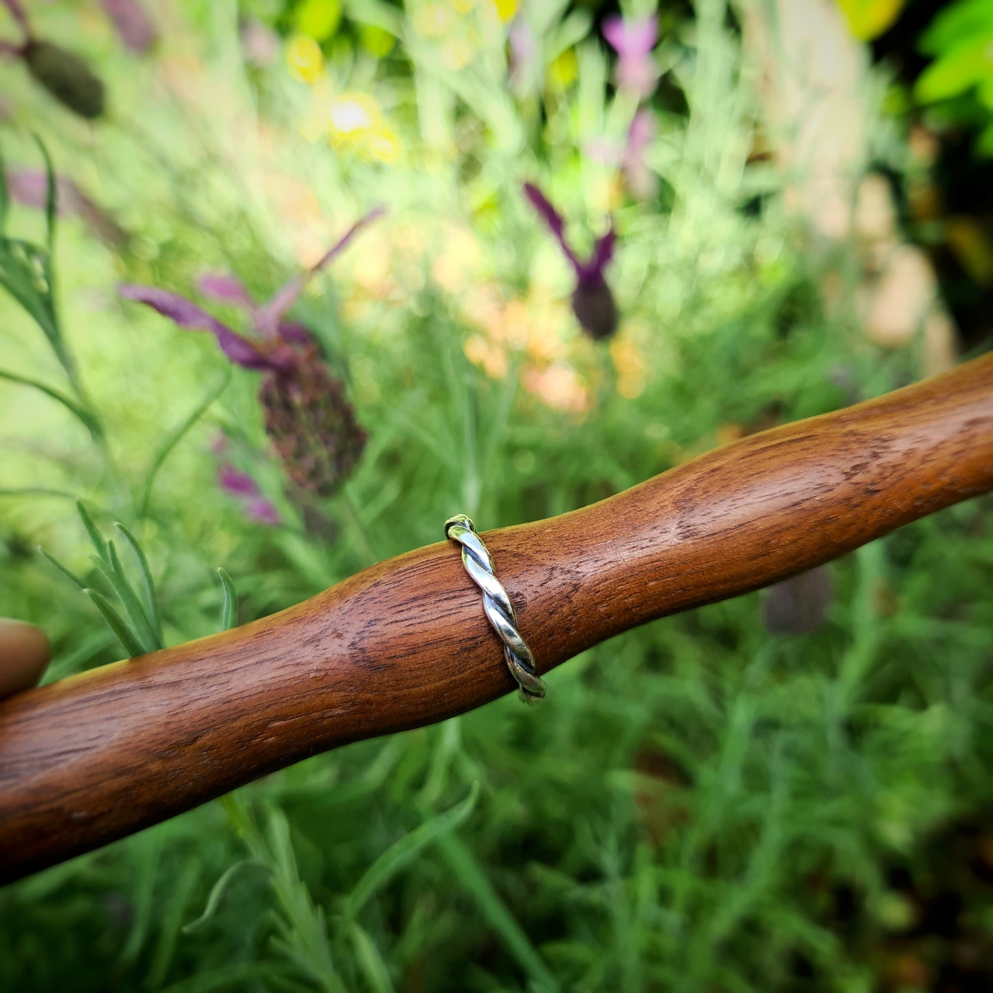 Twisted Silver Ring - 100% Recycled Silver