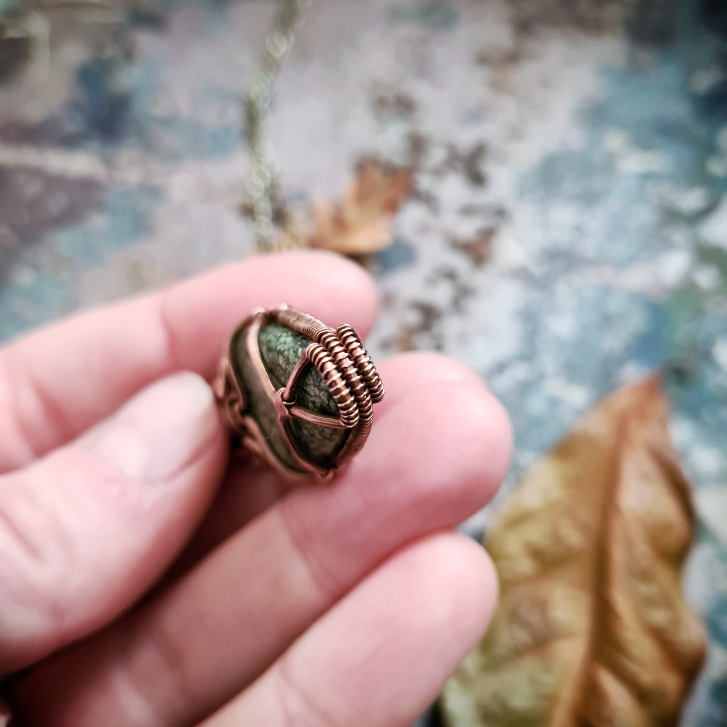 Serpentine Amphora Pendant