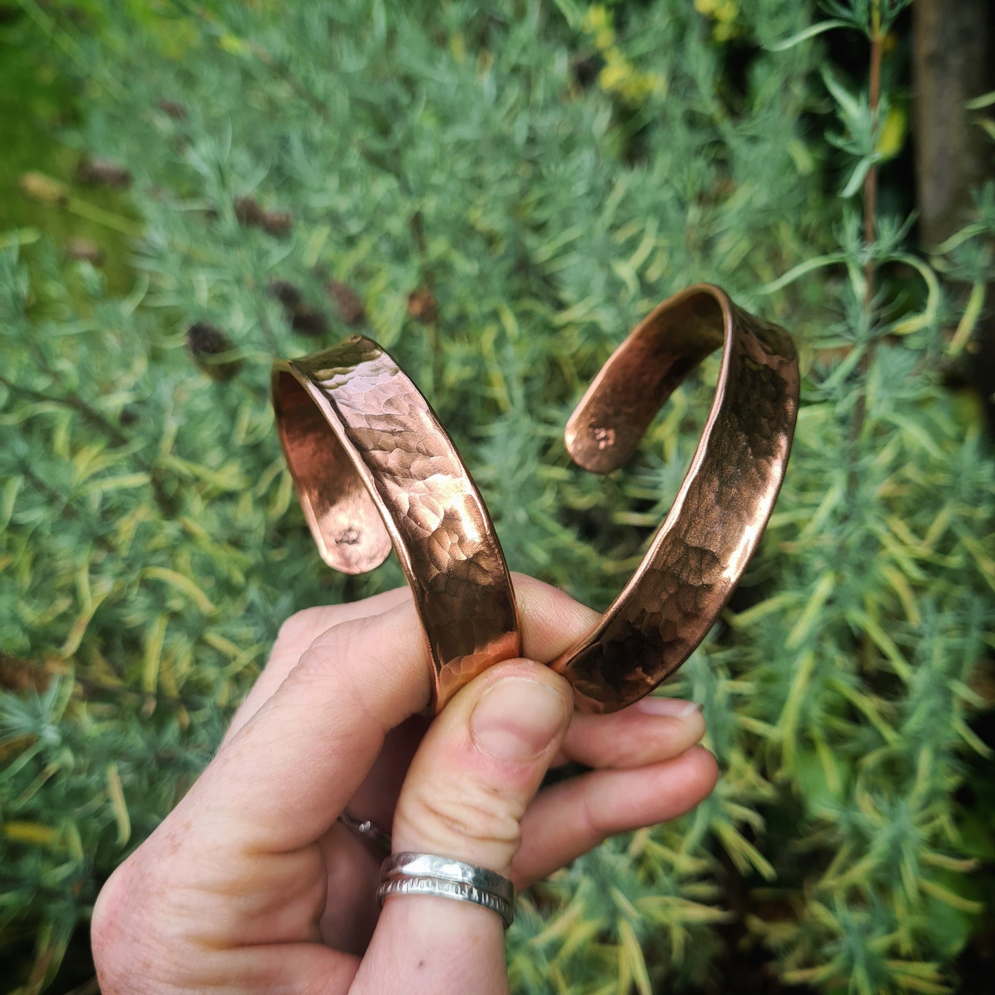 1.5cm Wide Copper Cuff - 100% Recycled Copper