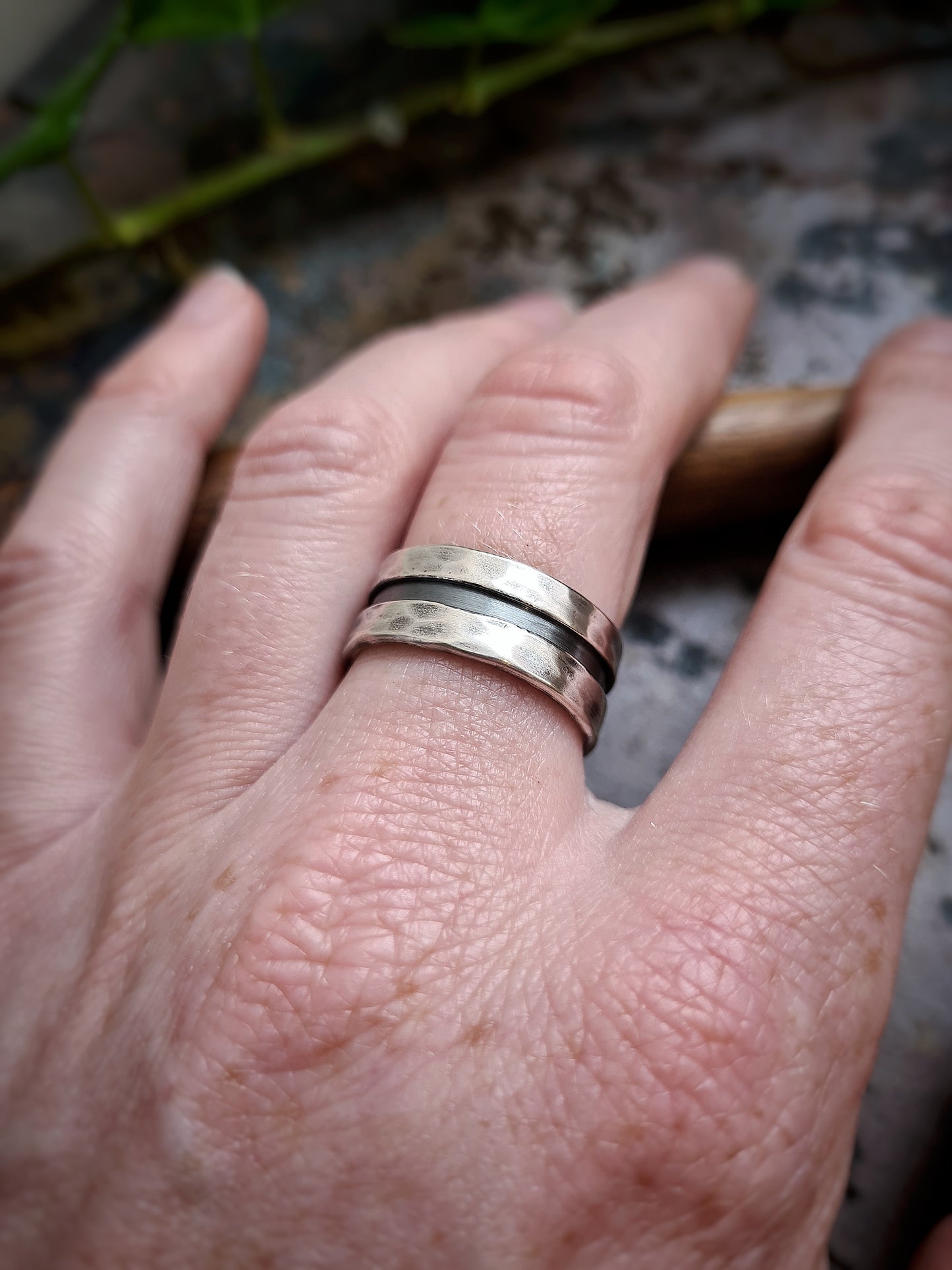 Sterling Silver Viking Ring