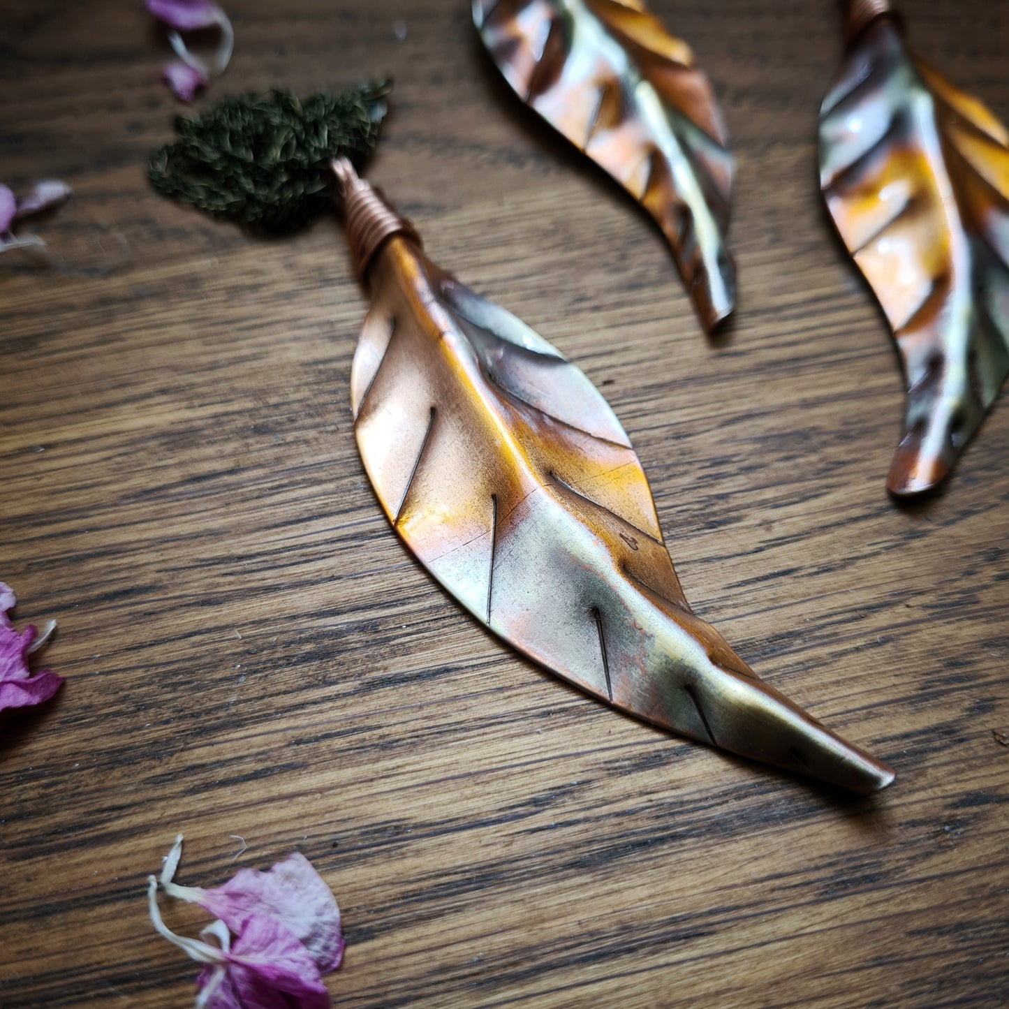 Large Leaf Pendant