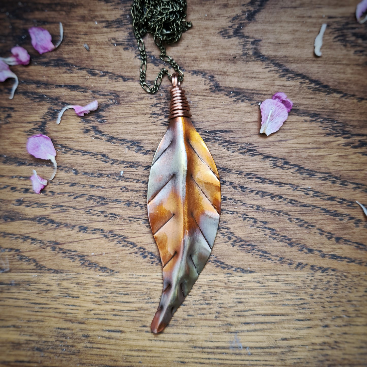 Large Leaf Pendant