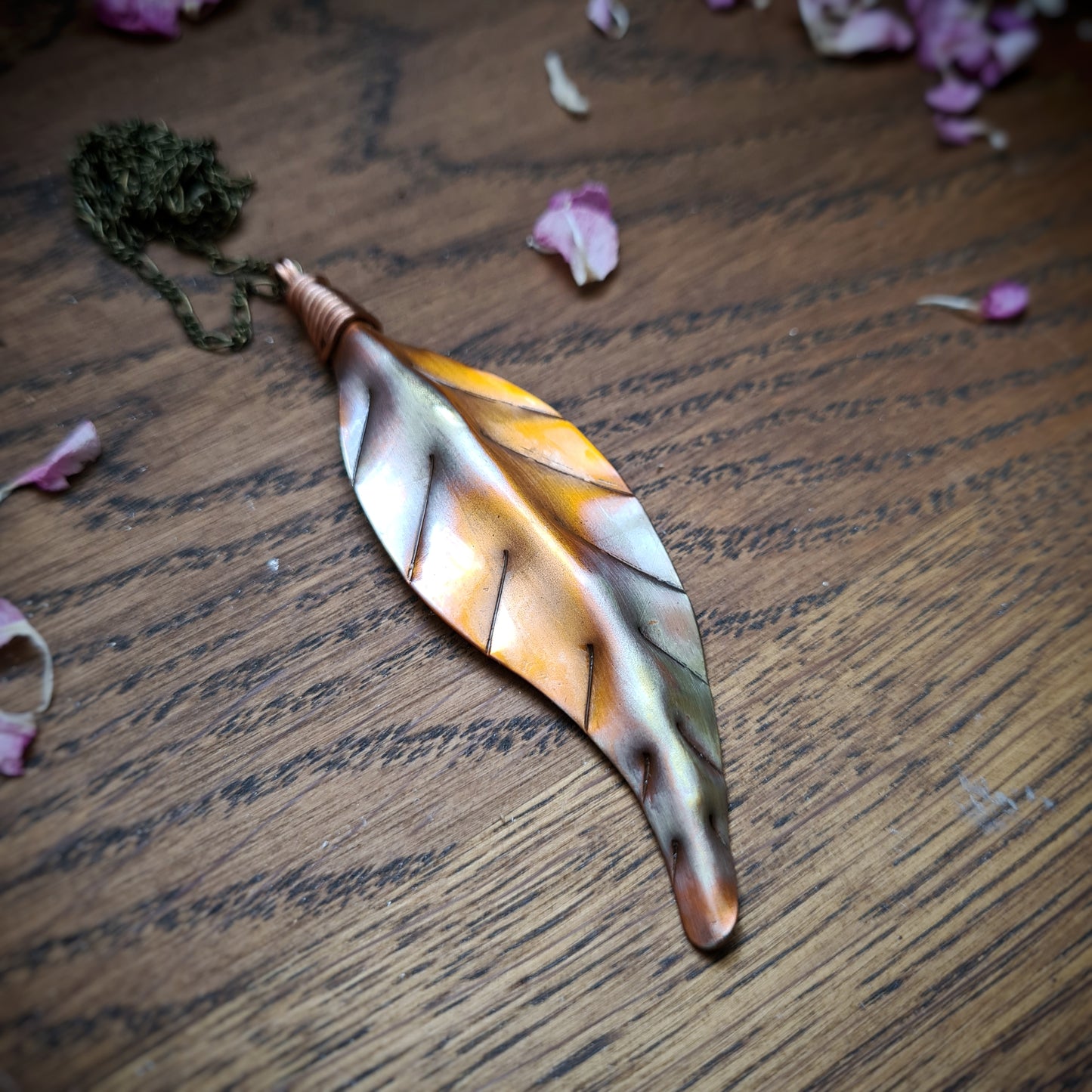 Large Leaf Pendant