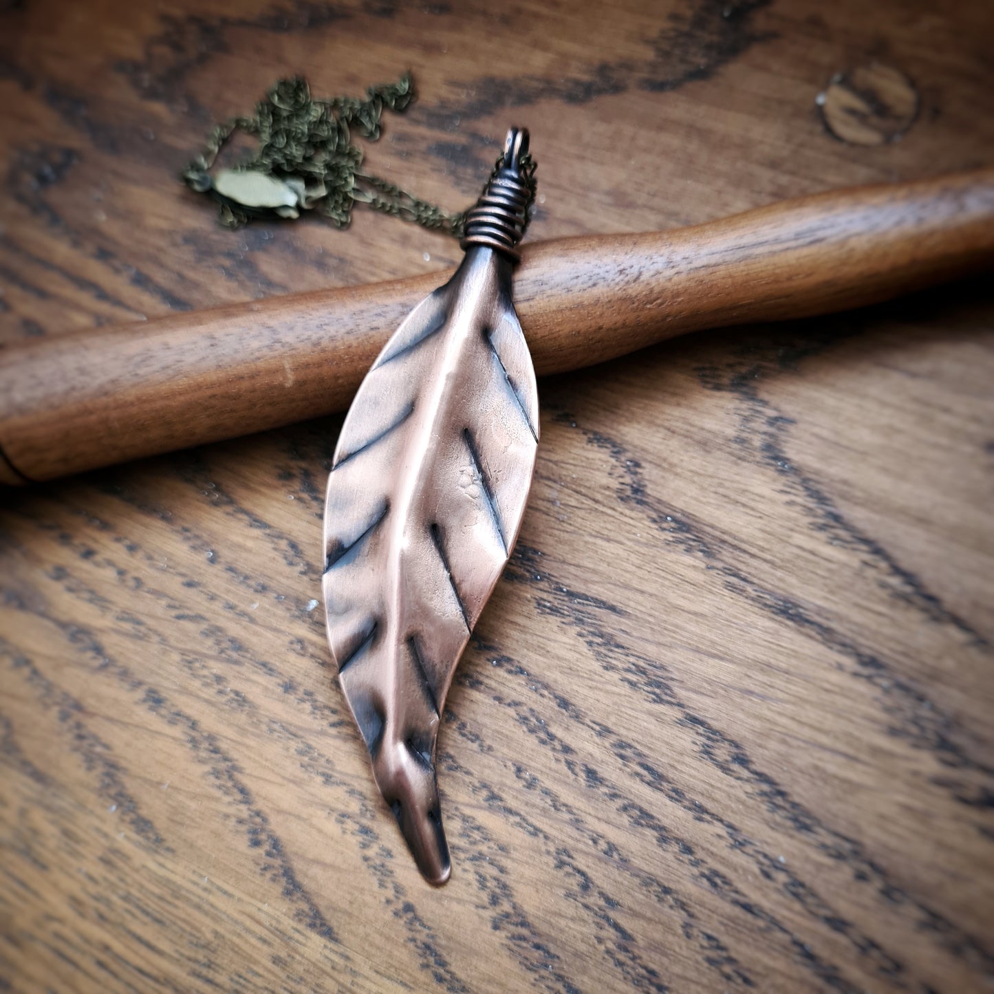 Large Leaf Pendant