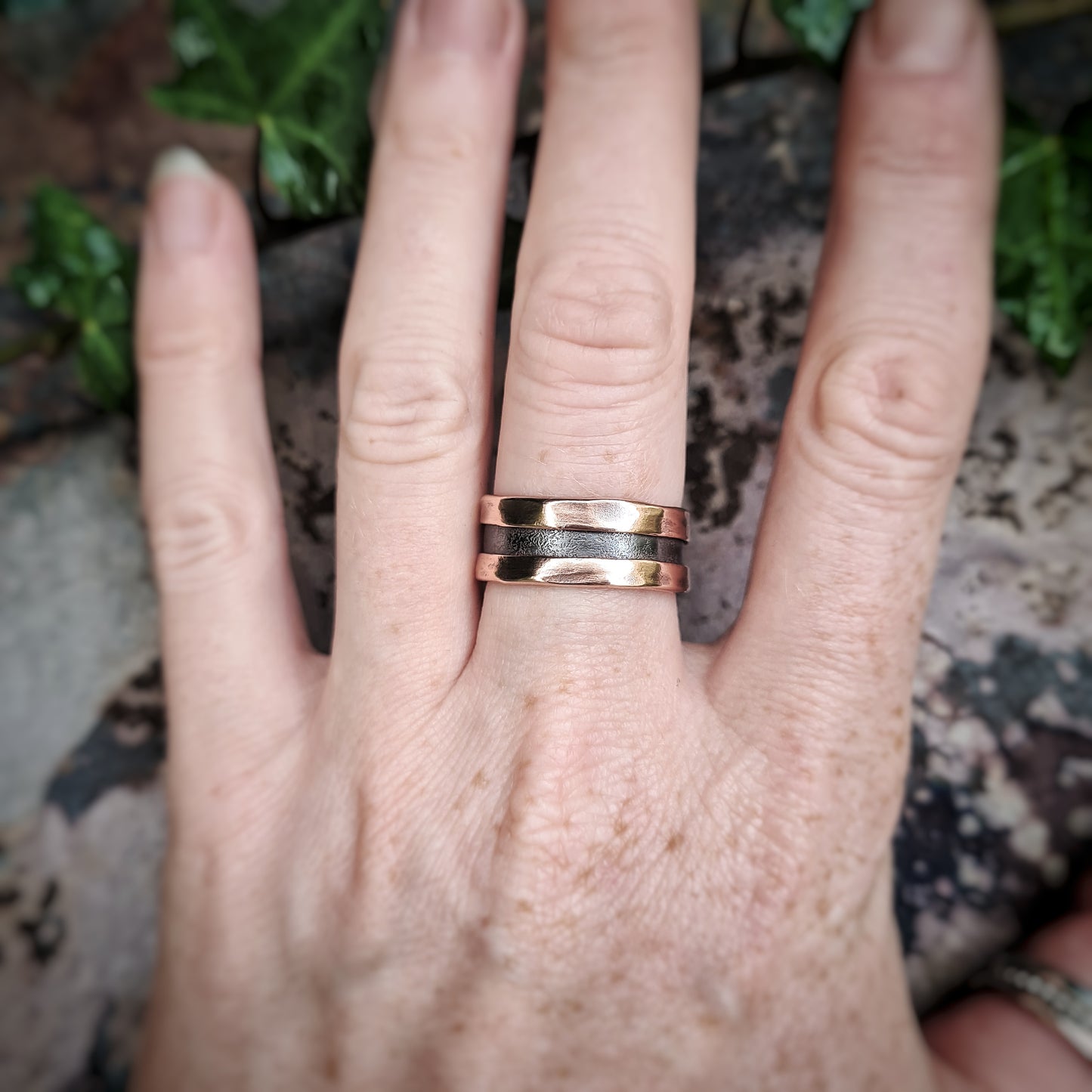 Copper Viking Ring