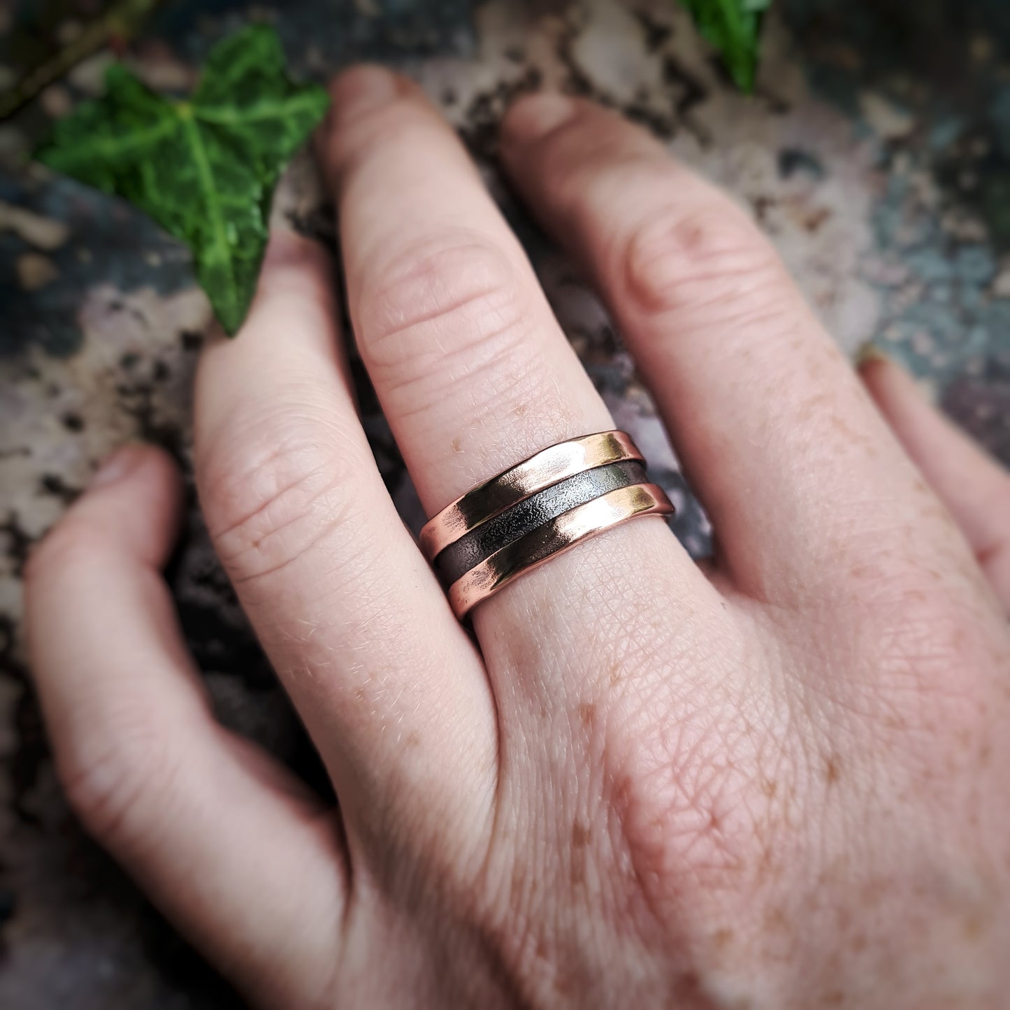 Copper Viking Ring