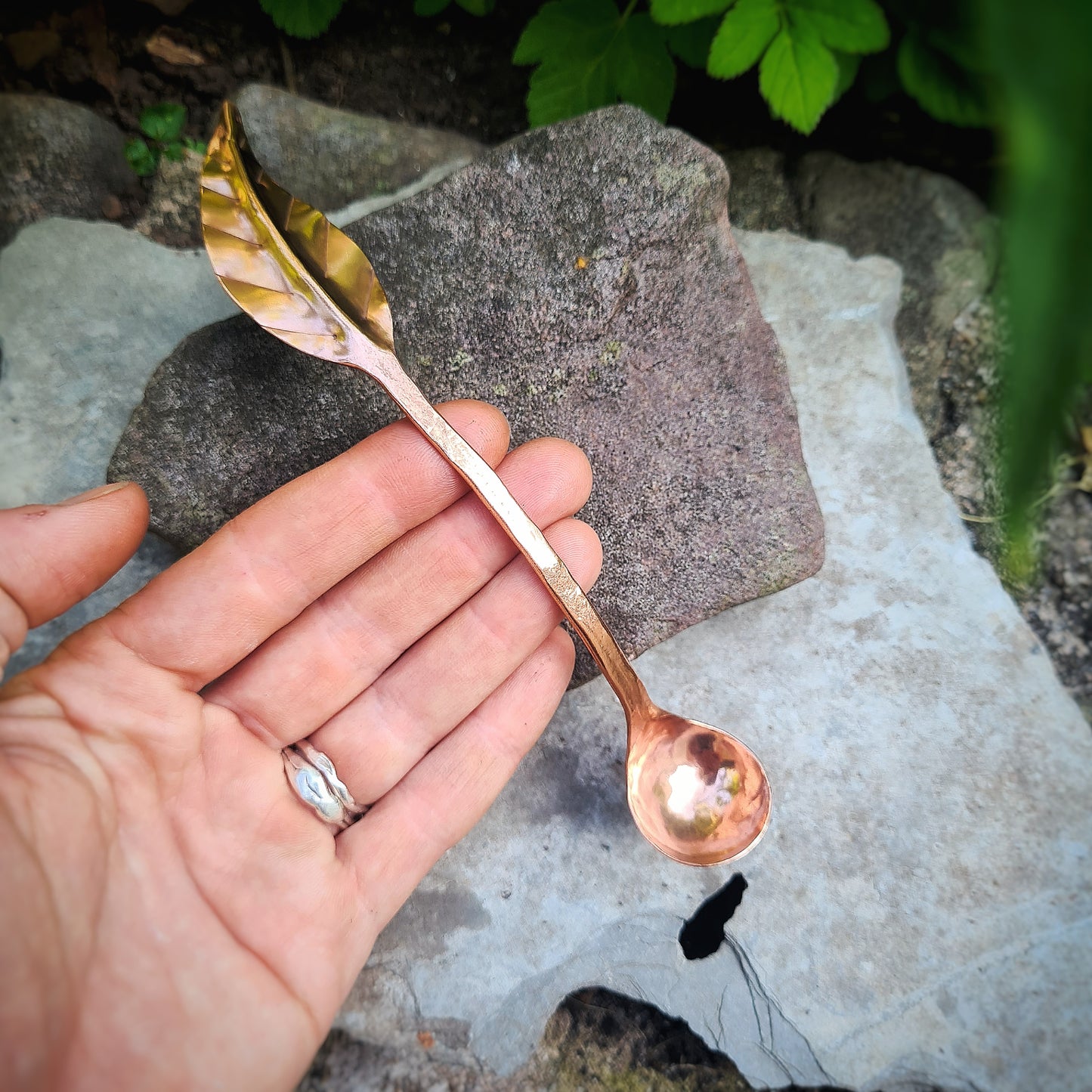 Leaf Handled Tea Spoon