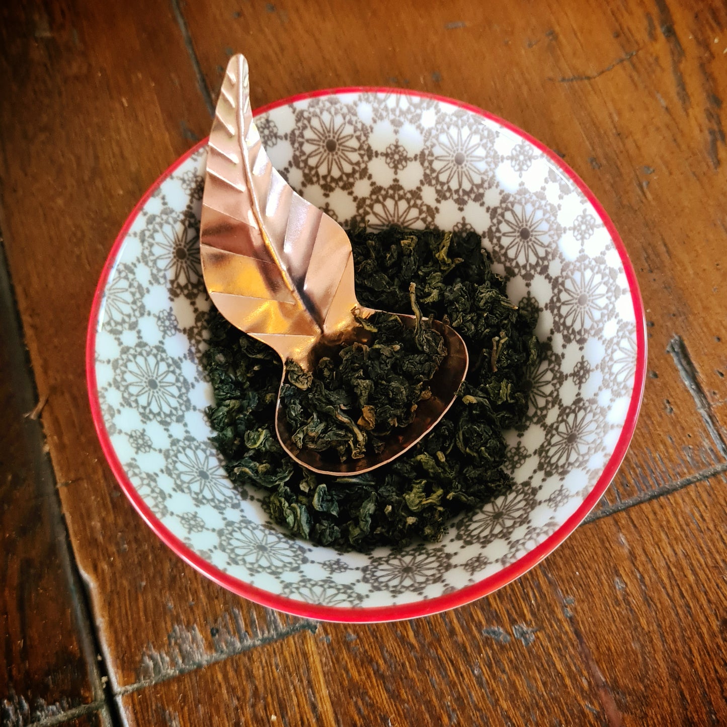 Leaf Handled Caddy Scoop