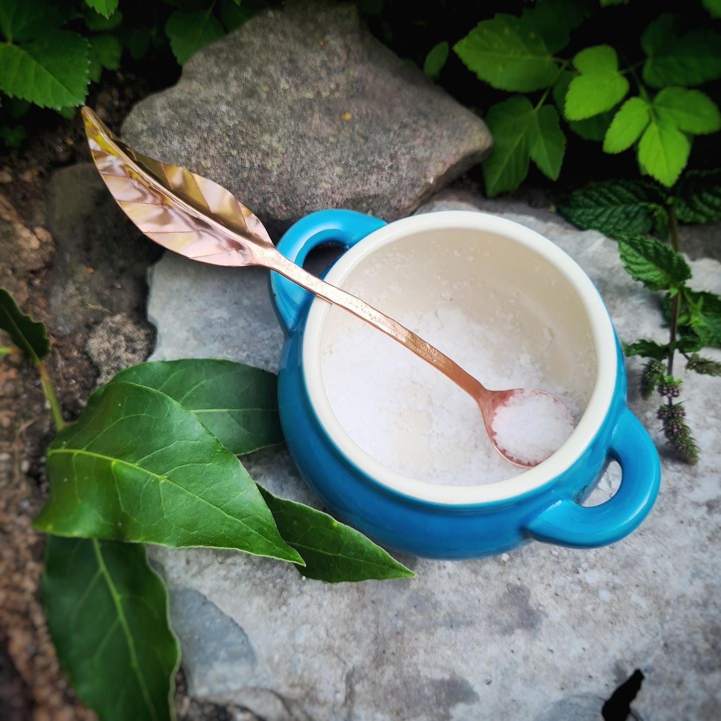 Leaf Handled Tea Spoon