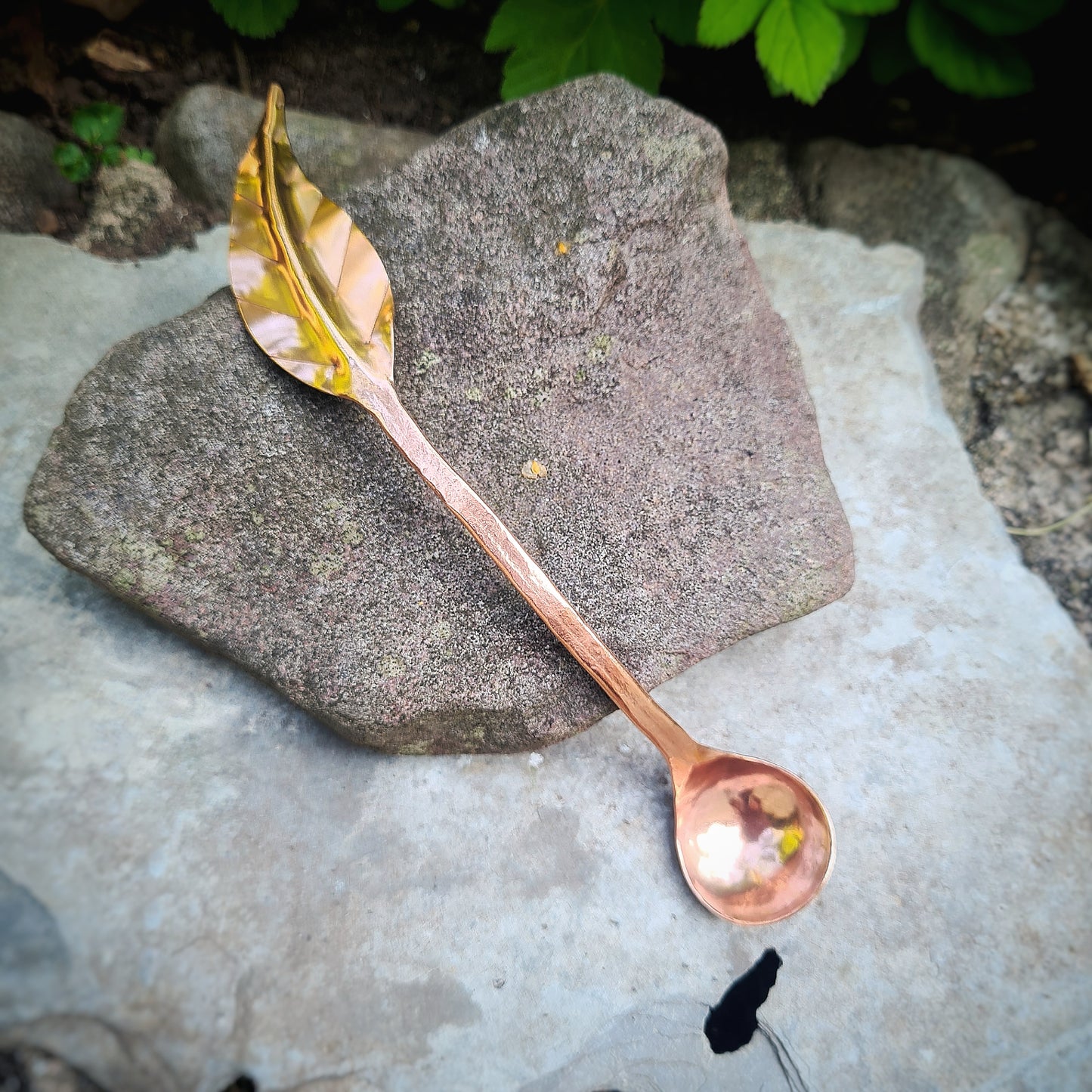 Leaf Handled Tea Spoon