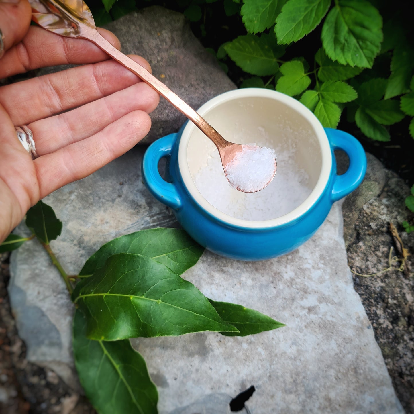 Leaf Handled Tea Spoon