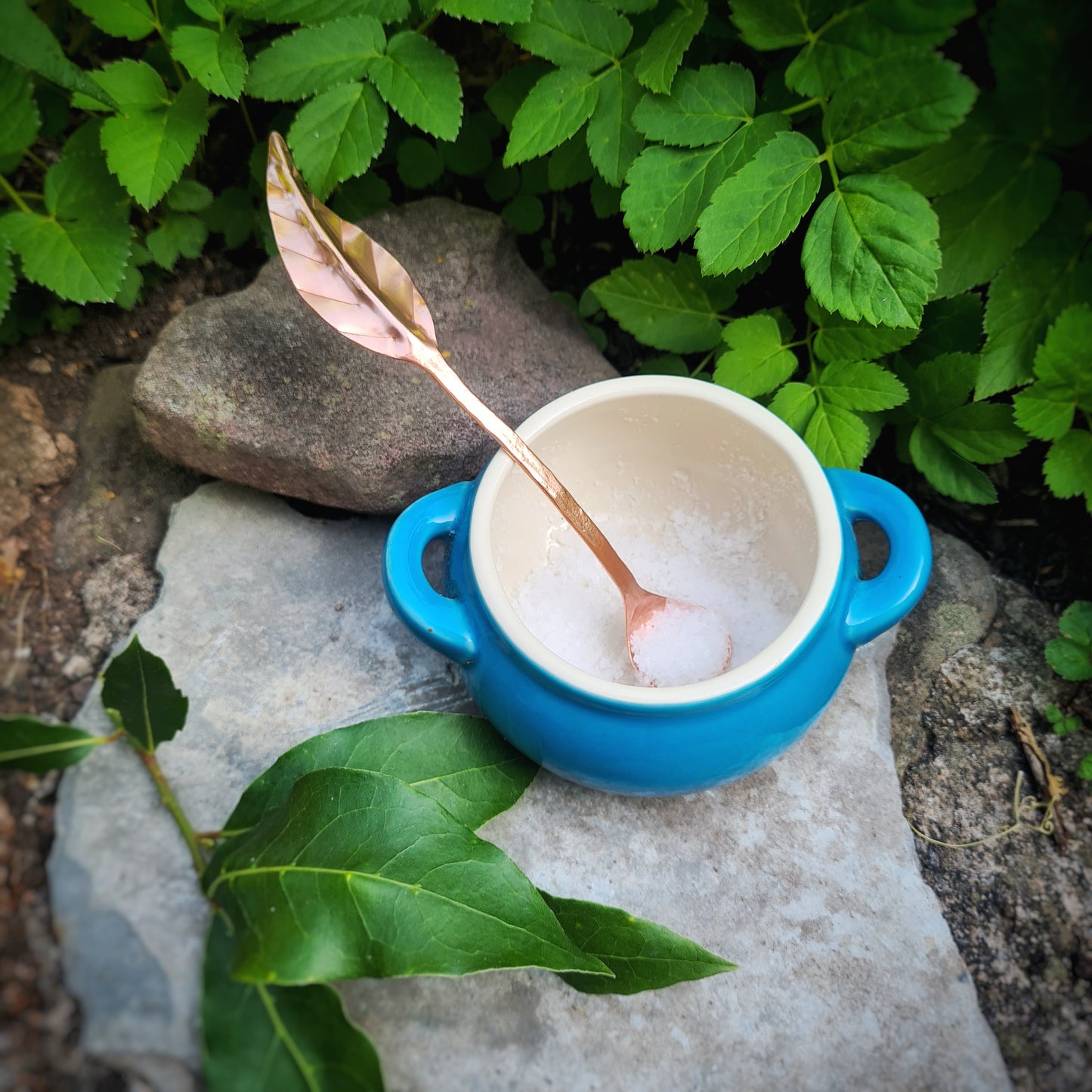 Leaf Handled Tea Spoon
