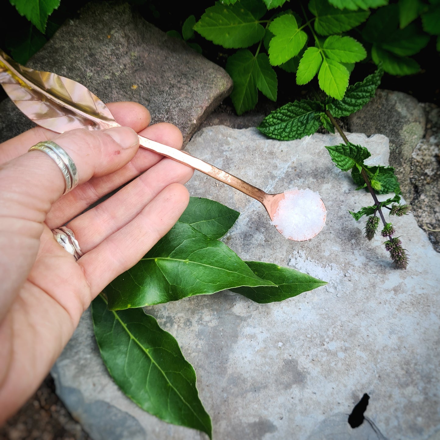 Leaf Handled Tea Spoon